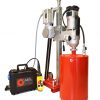 CARDI SERVO 520 semi-automatic feeding system with core drill and core bit on C 520 stand.