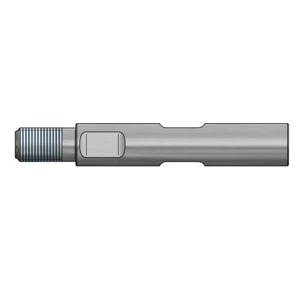 CARDI 501369 aluminum core bit extension for CARDI core drills side image.