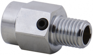 CARDI 503148 core bit adapter, m18(f), m16(m), hole 10 mm for CARDI core drills.