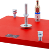 CARDI 505063 vacuum fastening base for stands, with 500 kg suction force.