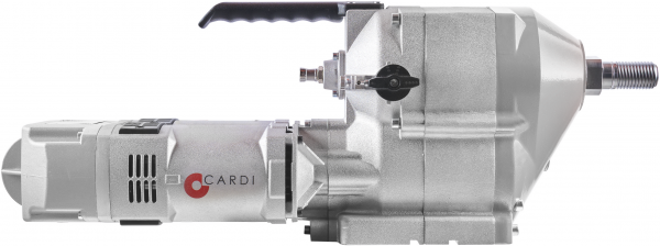 CARDI BM 1005-EL core drill motor for wet drilling on stand.