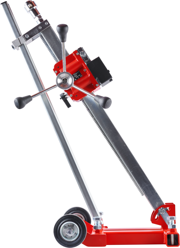 CARDI C 520 steel drill stand for core drill motor, heavy-duty for large drillings.