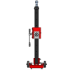 CARDI C 600 steel drill stand for core drill motor, heavy-duty for large drillings, front view.
