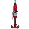 CARDI 1005 core drill with stand for wet drilling, front view..