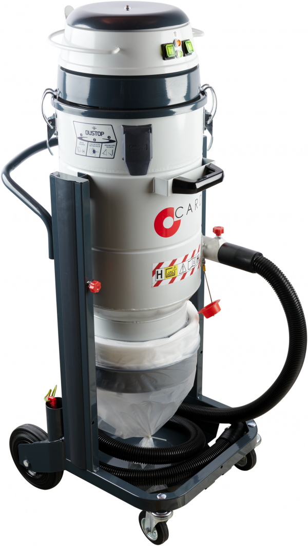 CARDI DPT H advanced performance dry dust extractor.
