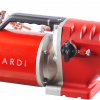 CARDI FR 605 core drill motor for wet drilling on stand.