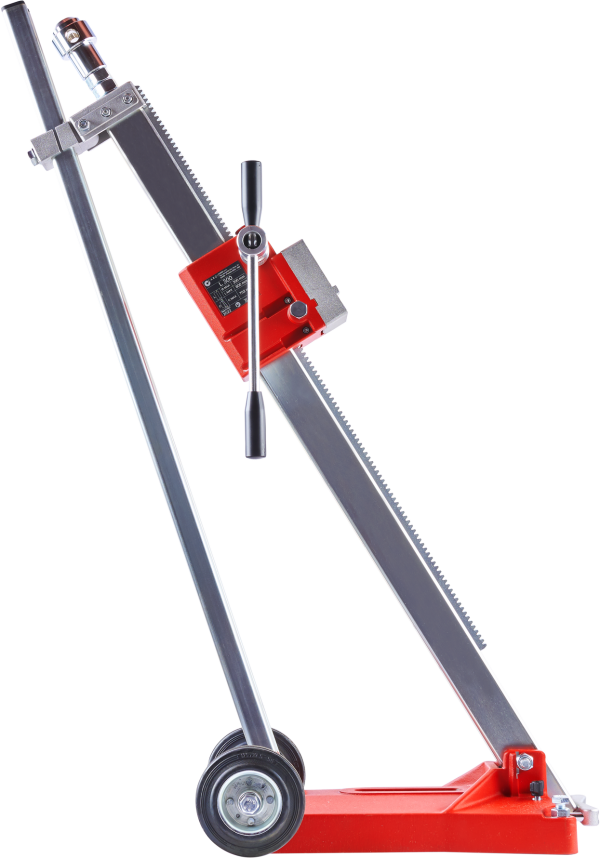 CARDI L 300-4 aluminum tilted drill stand for core drill motor.