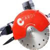 CARDI PE 400-BL hand-held or on rail wet blade saw with PE technology with 40 cm diamond blade.