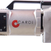 CARDI T6 375-EL core drill motor for wet drilling on stand.